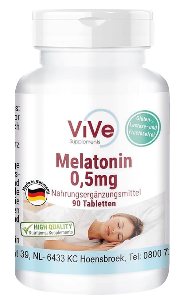 ViVe Melatonin 0.5 mg Tablets
