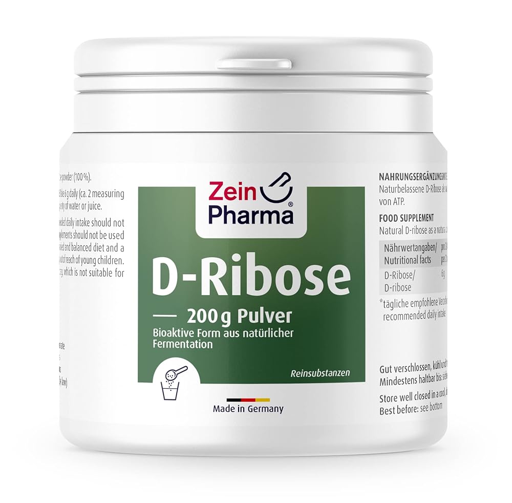 ZeinPharma D-Ribose Powder 200g –...