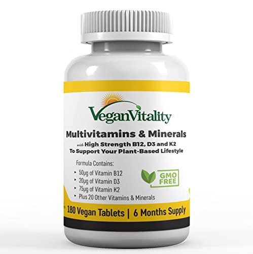 Vegan multivitamin and mineral with hig...