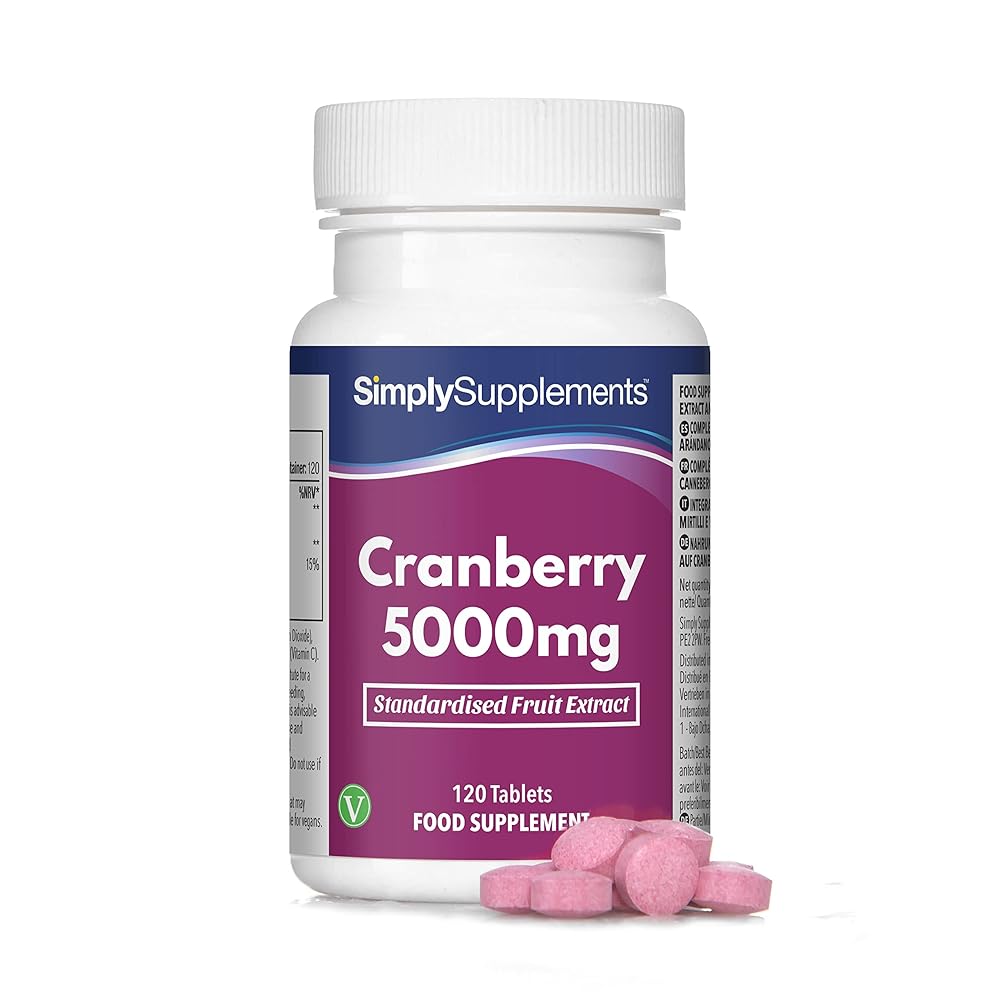 5000mg Cranberry – Vegan Friendly...