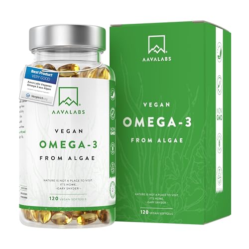 AAVALABS Vegan Omega 3 – Sustaina...