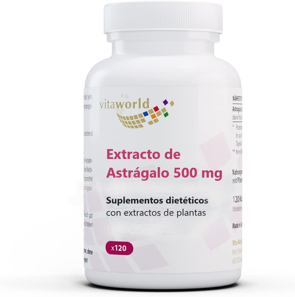 Astragalus Root Extract 500mg Capsules ...