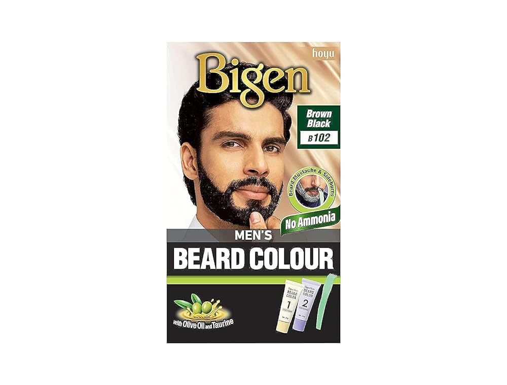 Bigen Beard Colour for Men | No Stains ...