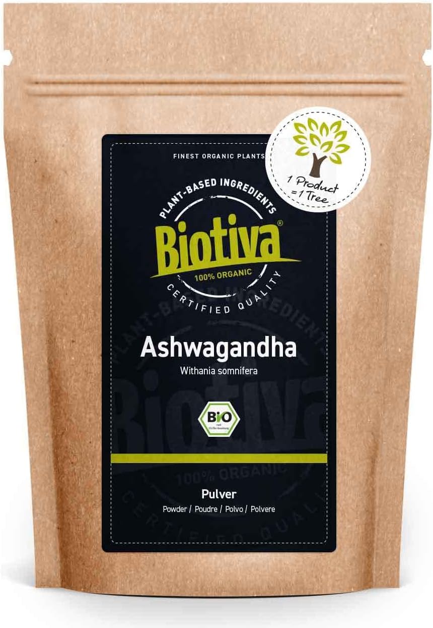 Biotiva Organic Ashwagandha Powder 250g