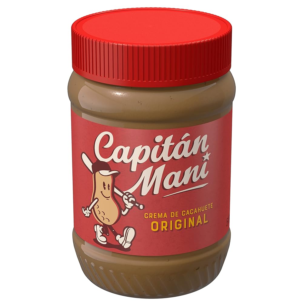 Captain Mani Smooth Peanut Butter 510g