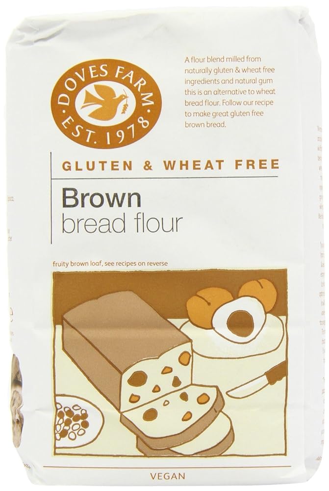 Doves Farm GF Brown Bread Flour | 5 X 1Kg