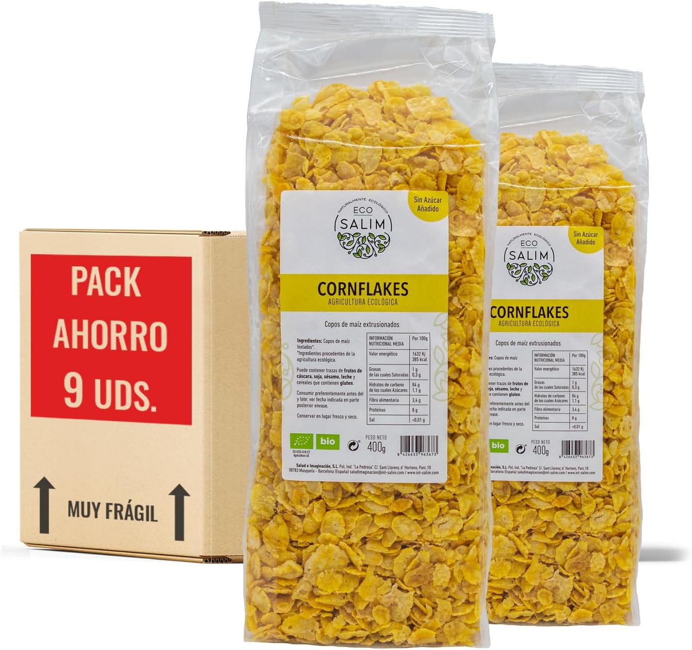 Eco Salim Sugar-Free Cornflakes Bio Pack