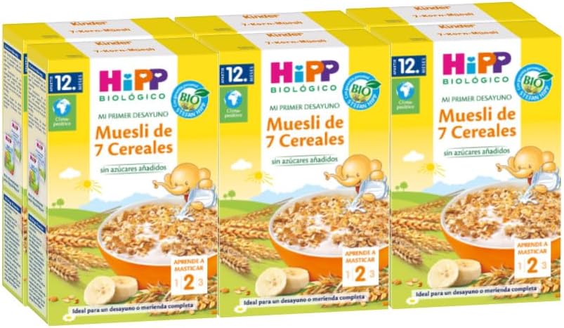 HiPP Biológico 7 Cereales Muesli –...