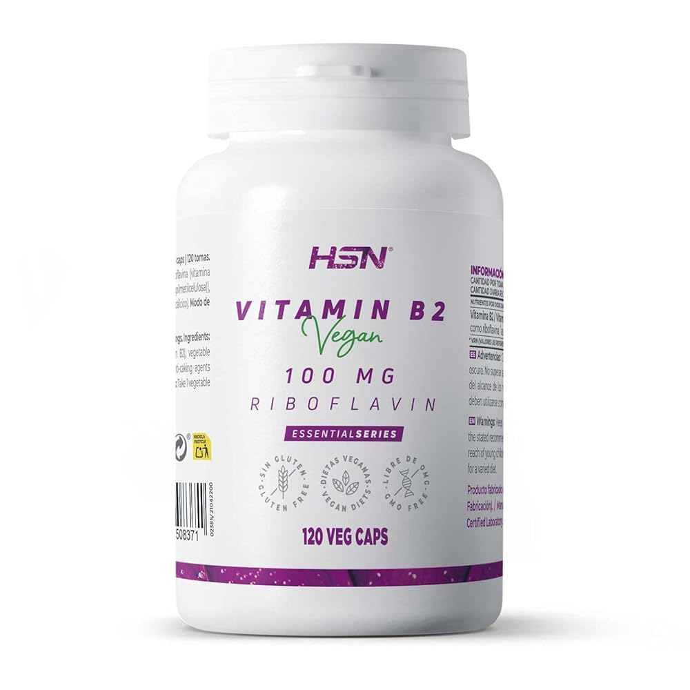 HSN B2 Riboflavin 100mg | 4 Months Pure...