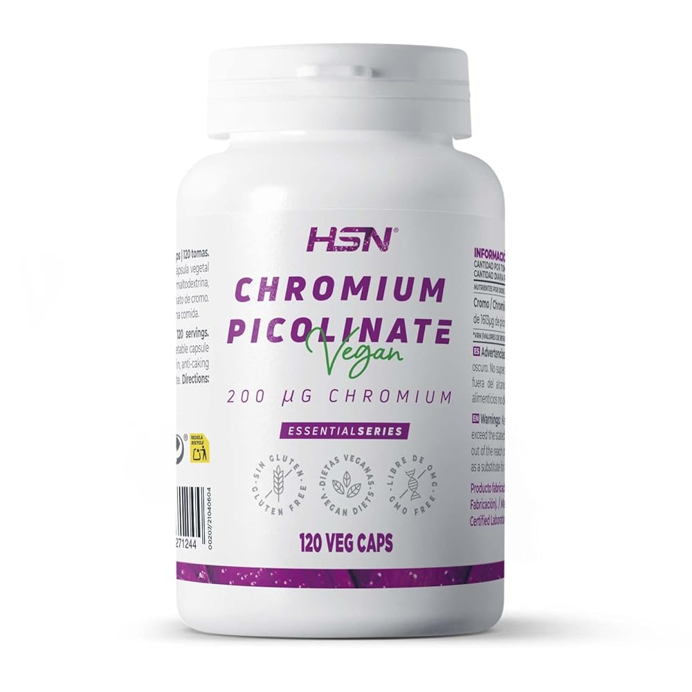 HSN Chromium Picolinate 200mcg | 120 Ve...