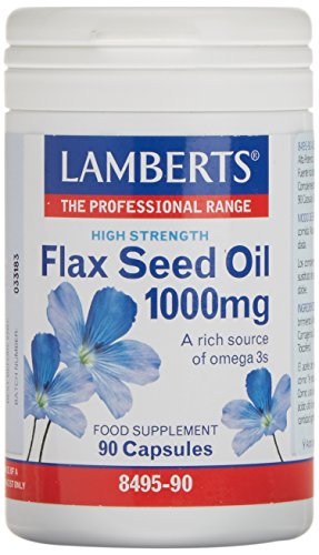 Lamberts Flaxseed Oil 1000mg – 90...