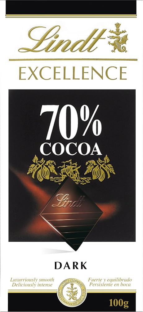 Lindt Excellence Dark Chocolate –...