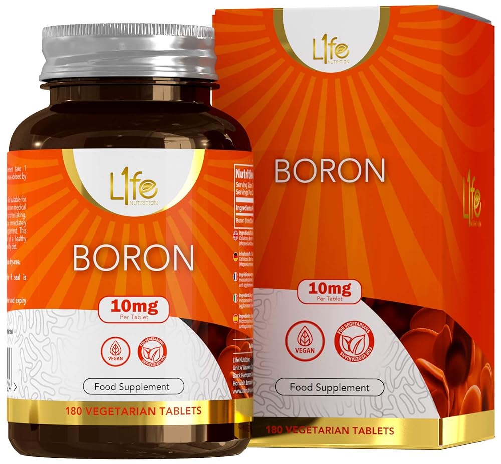 LN Boro 10mg | High Potency Vegan Boron...