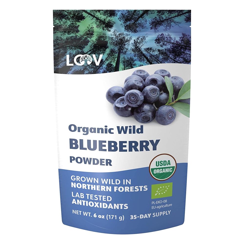 LOOV Organic Wild Blueberry Powder