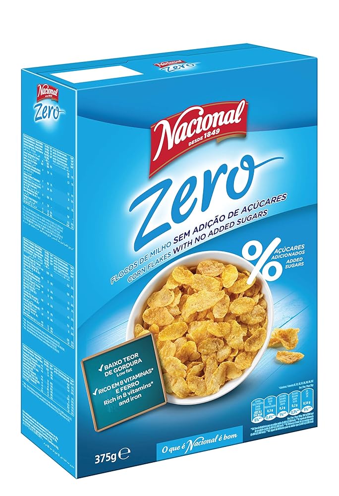 Nacional Cornflakes Zero 375 G