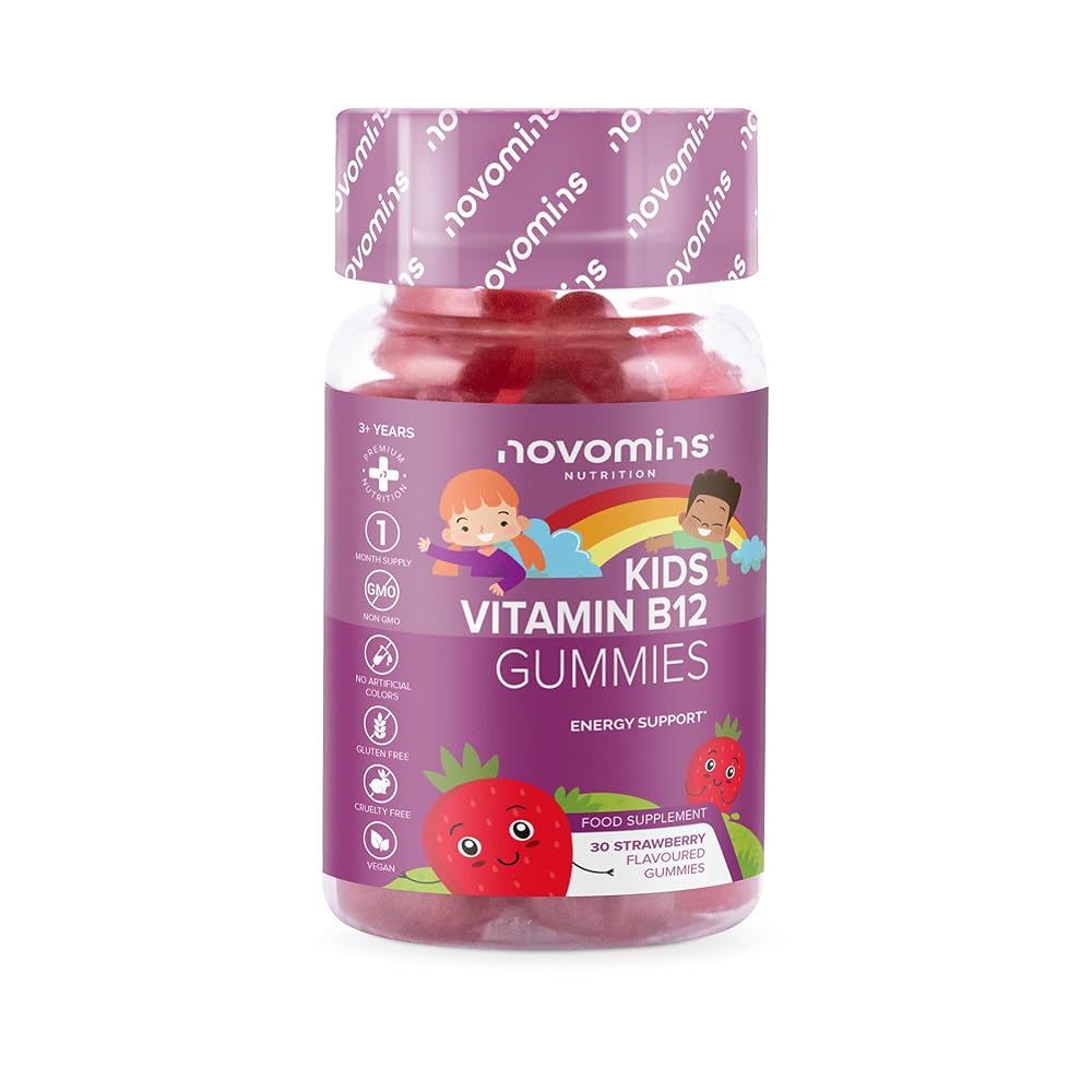Novomins Kids B12 Energy Gummies