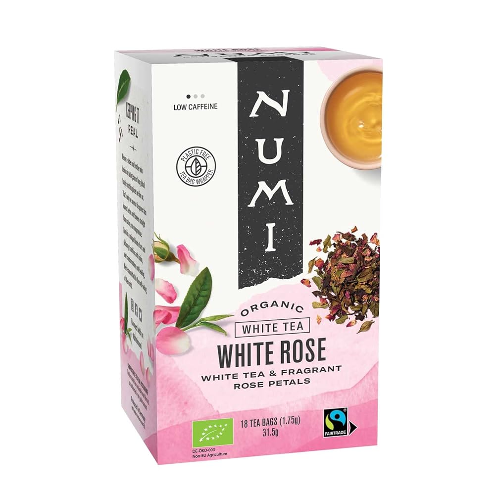 Numi White Rose Organic Tea – 18 Bag