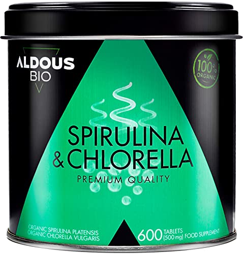 Organic Chlorella and Spirulina Tablets...