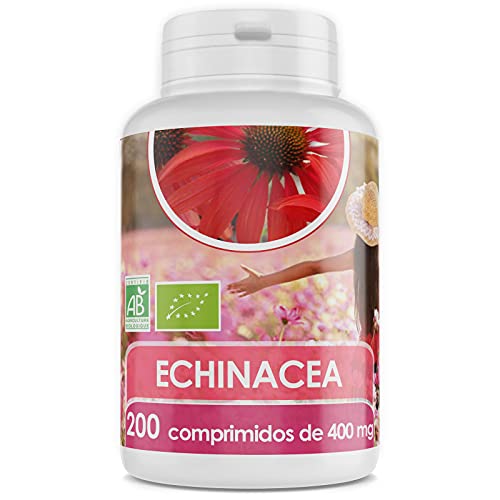 Organic Echinacea Pills – 400mg &...
