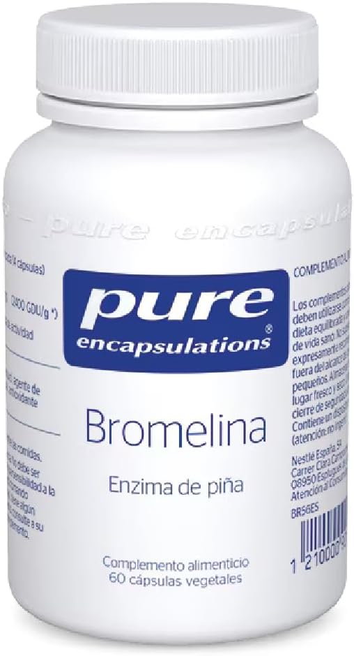 PURE ENCAPSULATIONS Bromelina, 60 Veget...