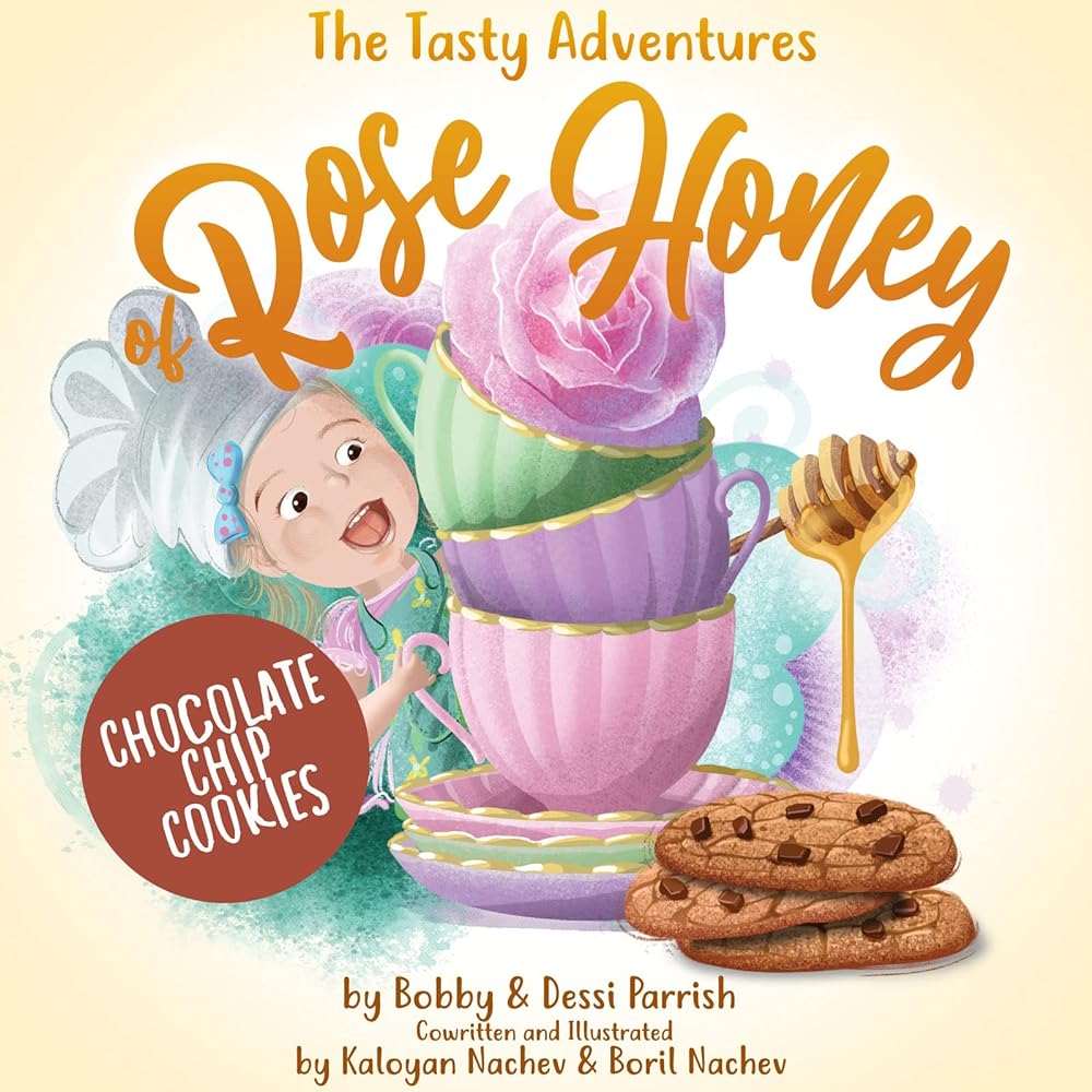 Rose Honey Chocolate Chip Cookies Book