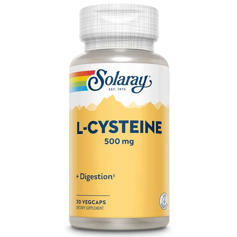 Solaray L-Cysteine 500mg VegCaps