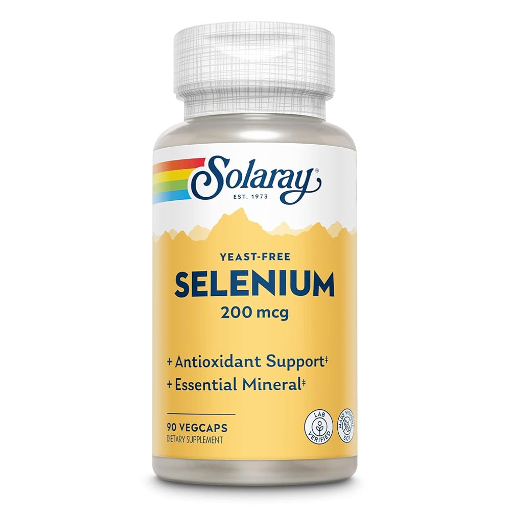 Solaray Selenium 200 mcg VegCaps