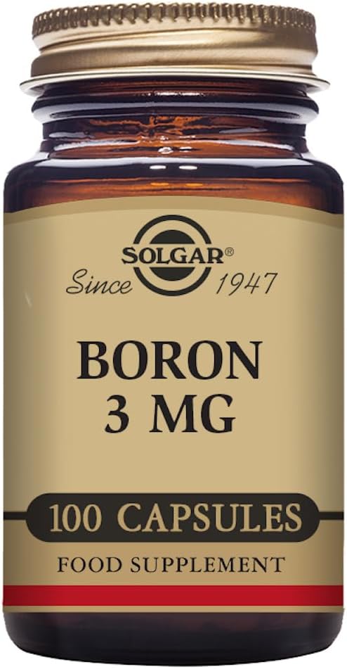 Solgar Boro Capsules | 3mg | 100 capsules