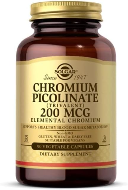 Solgar Chromium Picolinate, 200 µg, 90 ...
