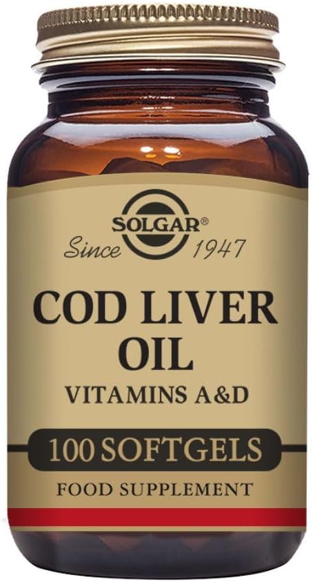 Solgar Cod Liver Oil Softgels – 1...