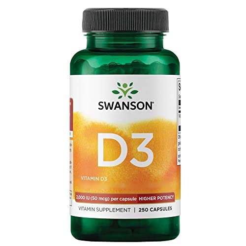 Swanson Vitamin D3 50mcg Depot Capsules