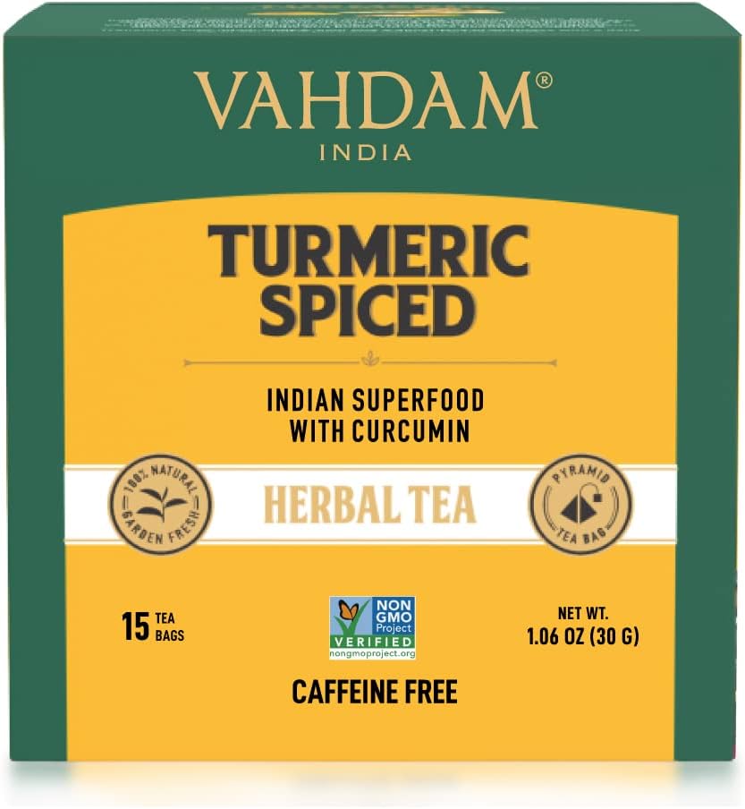 VAHDAM Turmeric Spice Herbal Tea