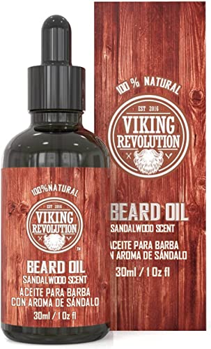 Viking Revolution Beard Oil with Sandal...