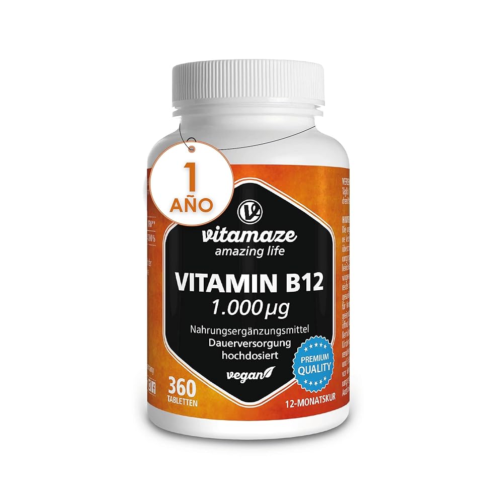 Vitamaze® Organic Vegan B12 1000mcg