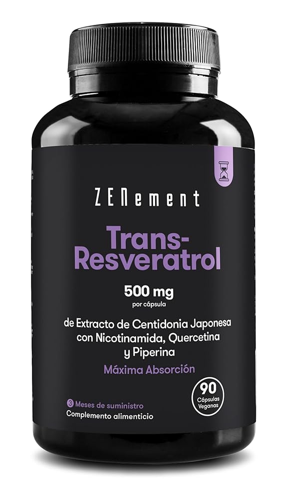 Zenement Trans-Resveratrol 500 mg Capsules
