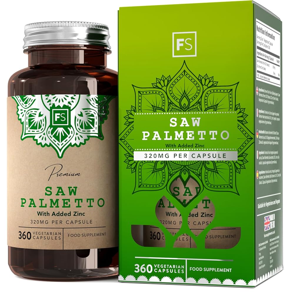 FS Saw Palmetto | High-Potency 360 Caps...