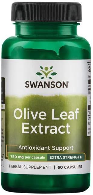 Swanson Olive Leaf Extract, 750mg, 60 C...