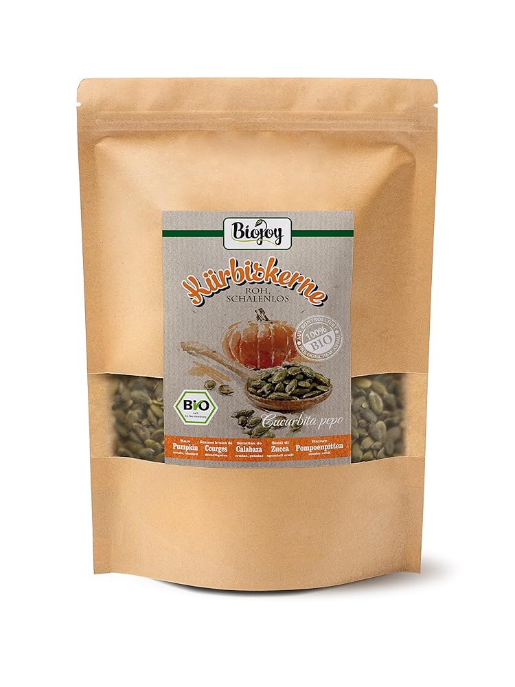 Biojoy Organic Raw Pumpkin Seeds