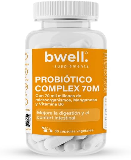 Bwell Probiotic Complex 70M Capsules