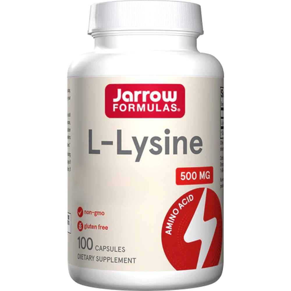 Jarrow Formulas L-Lysine 500mg Capsules