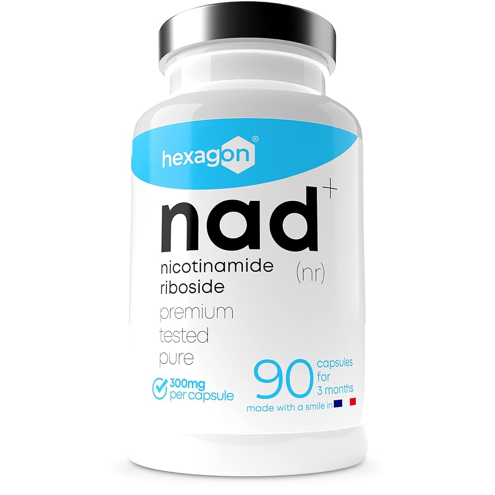 NAD+ Riboside Chloride 300mg Capsules &...