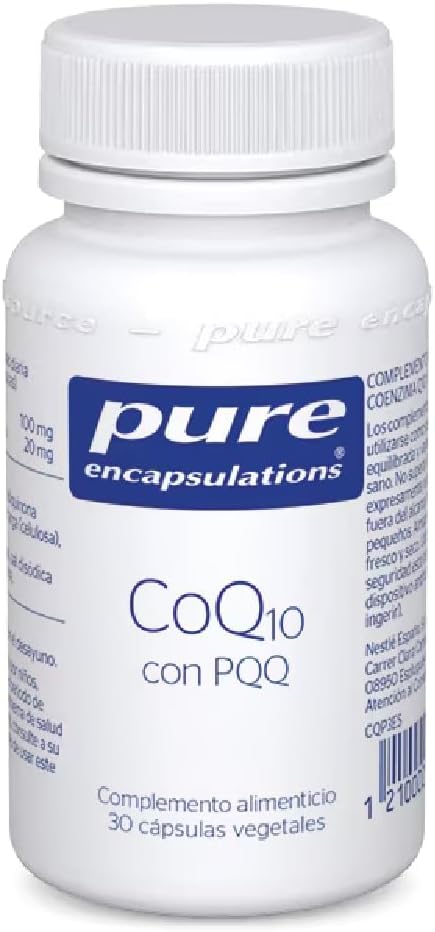 Pure Encapsulations CoQ10 con PQQ, 30 C...