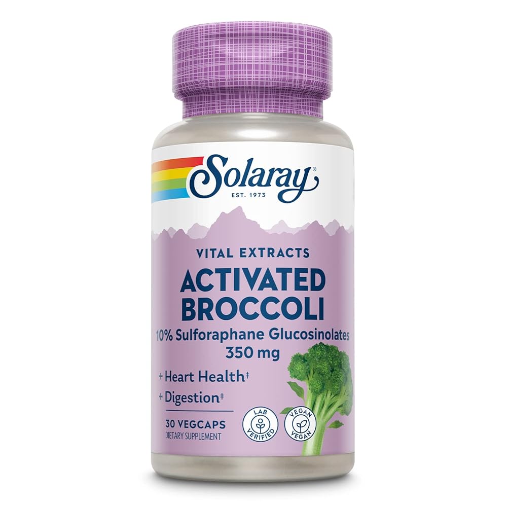 Solaray Broccoli Seed Extract 30 Vegcaps