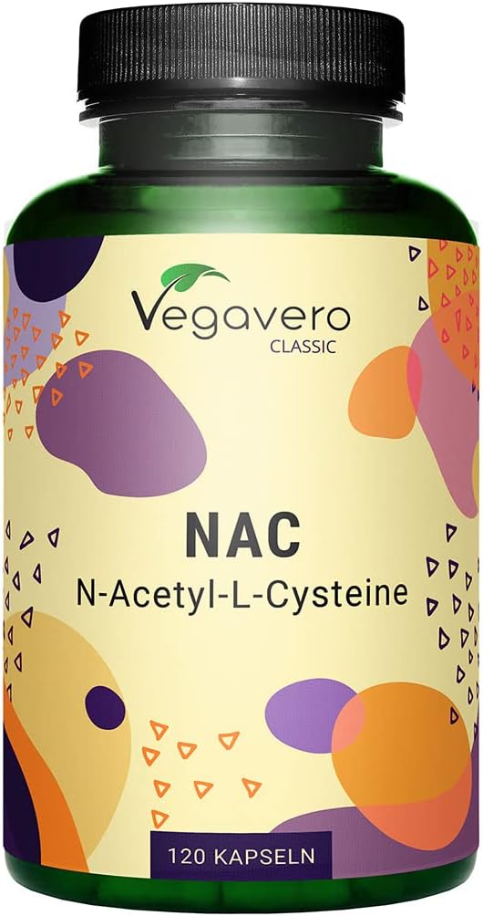 Vegavero NAC 600mg Antioxidant Capsules