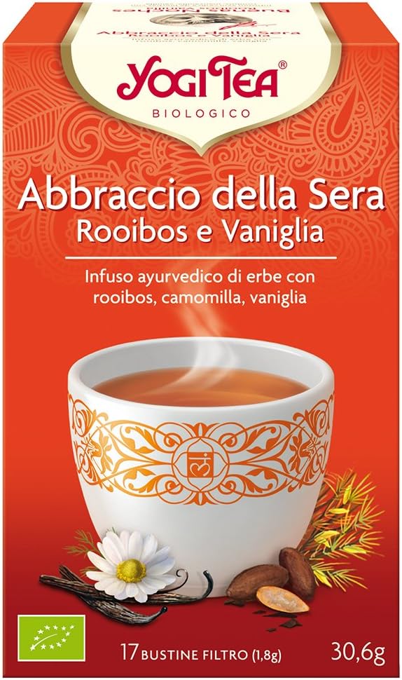 Yogi Rooibos Vanilla Herbal Tea Bags
