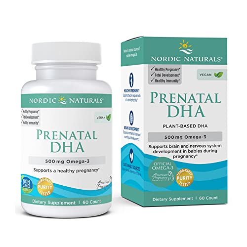 Prenatal DHA Vegan, 500mg – 60 so...