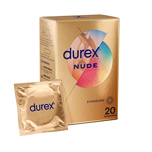 Durex NUDE – 20 Condoms for Men &...
