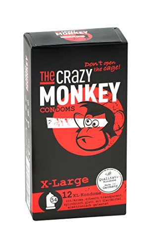 The Crazy Monkey Condoms – X-Larg...