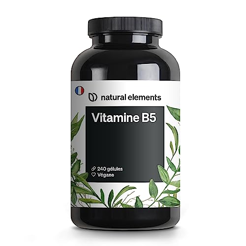 B5 Vitamin Capsules – 240 Count &...