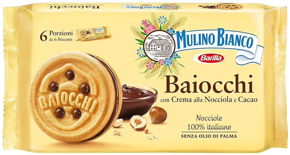 Barilla Baiocchi Nocciola Snack
